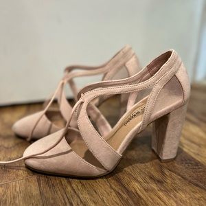 Light pink heels